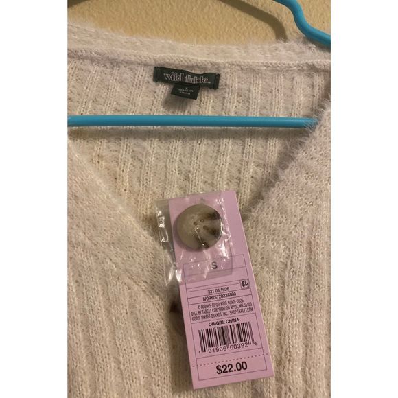 NWT Wild Fable cream cardigan - Picture 2 of 3